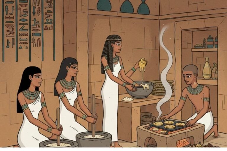 Origin of Cake is from Egypt