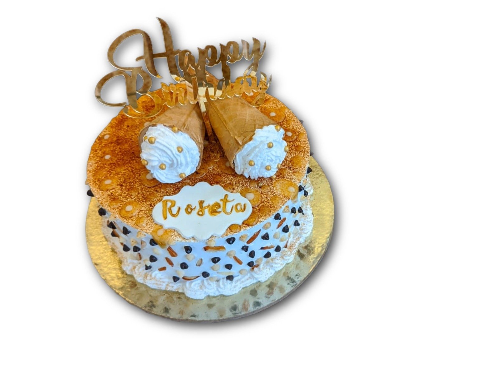 ICE CREAM THEME NUTTY BUBBLE CAKE